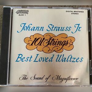 Johann Strauss Jr CD 101 Strings Best Loved Waltzes Classical Orchestral Album